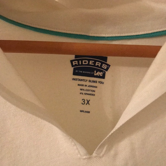 White polo collar shirt - Picture 4 of 4